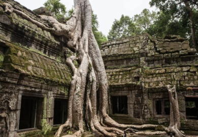 pueblos flotantes Tonle Sap